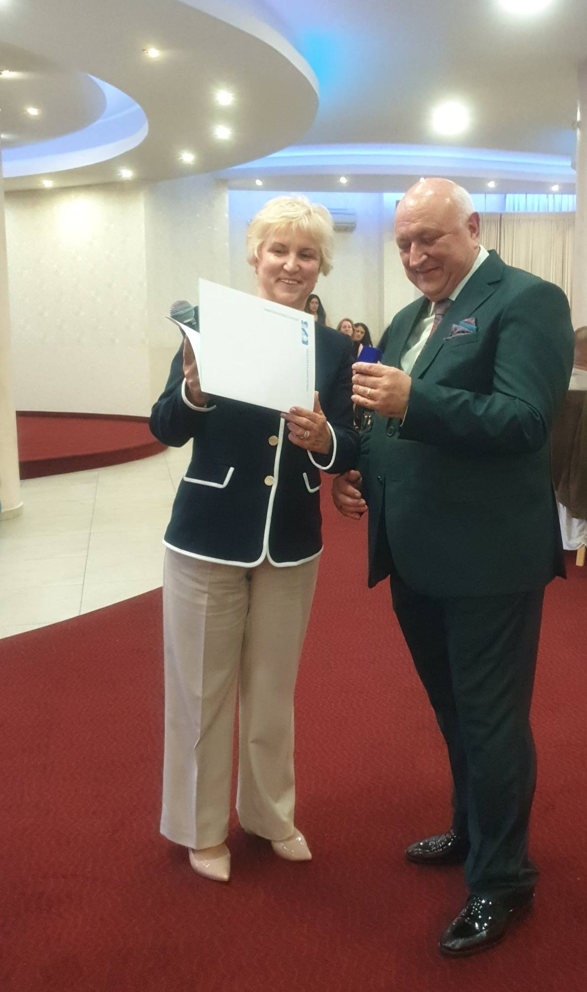 илюстративна синмка 1 на Проф. д-р Тодор Черкезов, дм  удостоен с Почетен знак  на СУ в Българи...